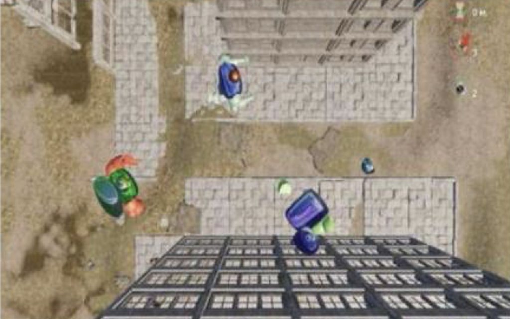 Программа для интерактивного пола: игра «Роботы»