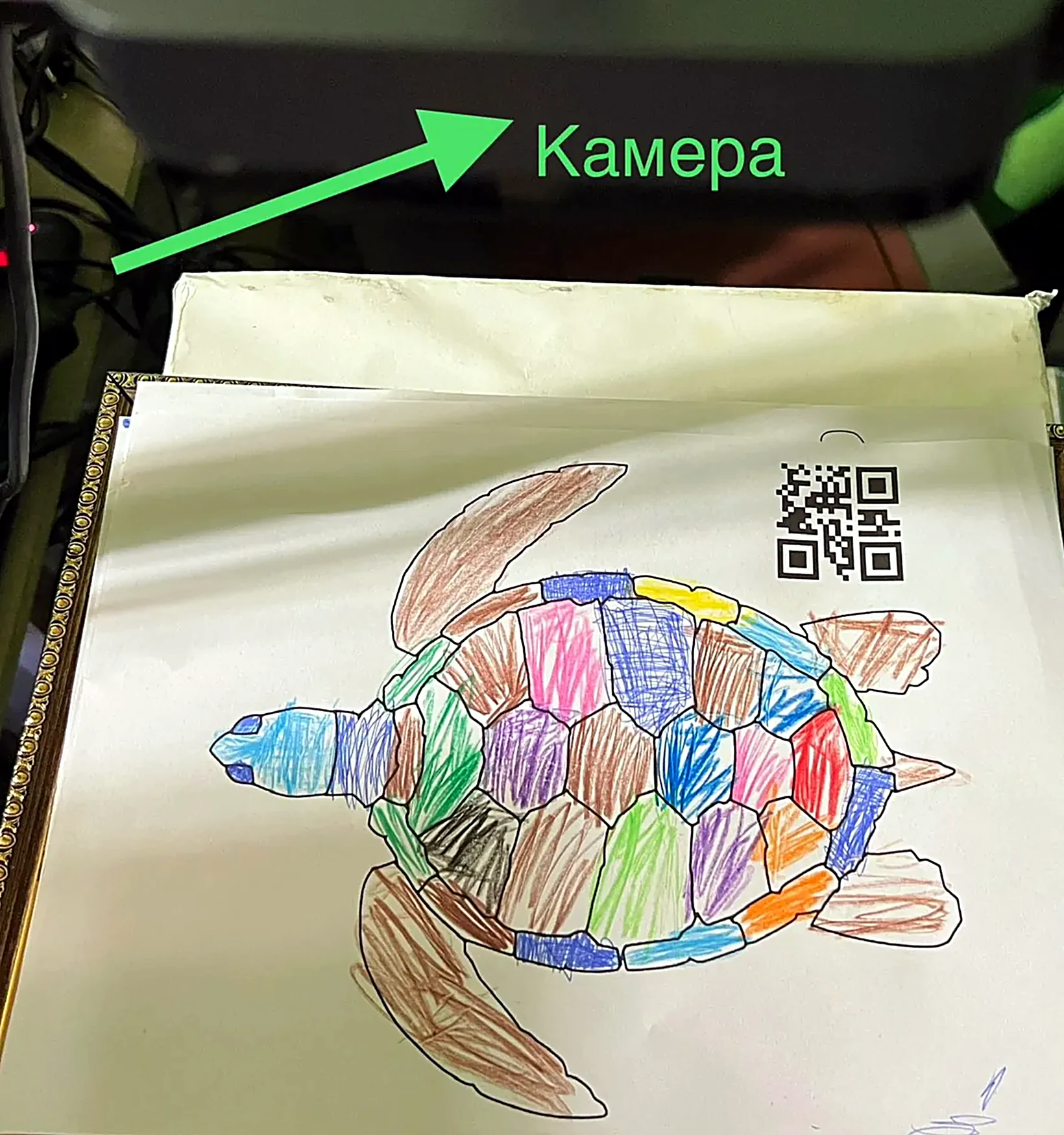 Настройка камеры для оживших рисунков
