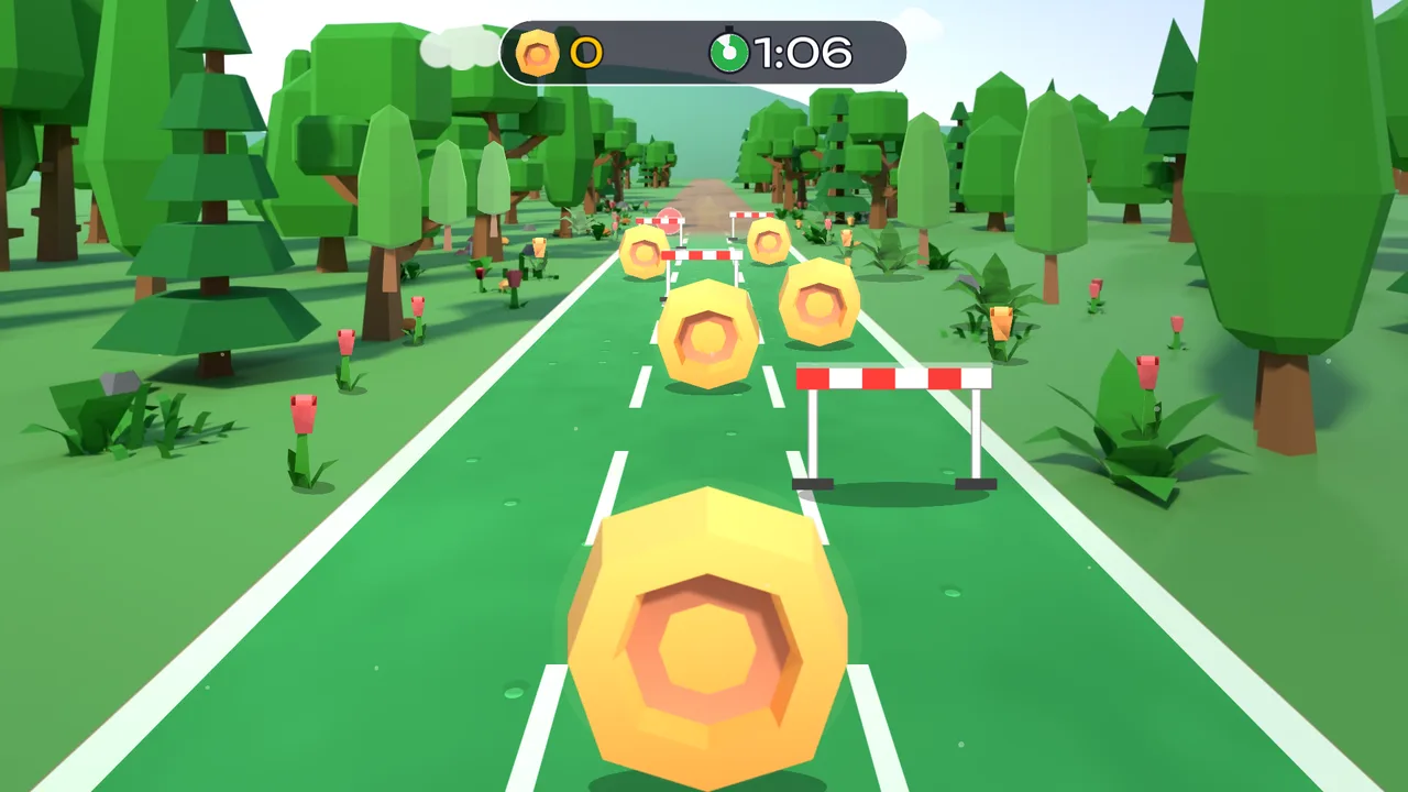 Интерактивный пол — 2.5D-игра «Спортивные барьеры»